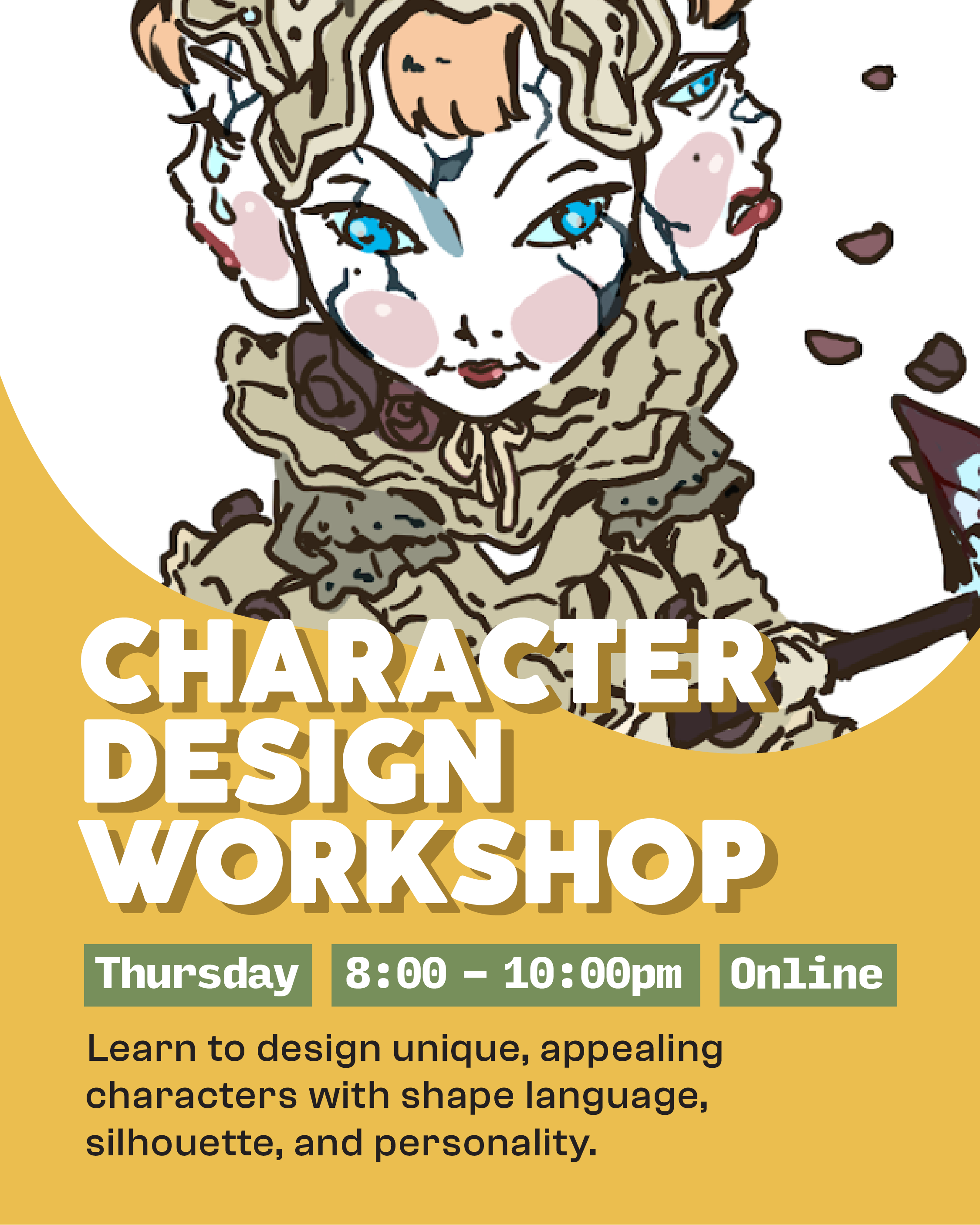 🎨 **SUMMER PORTFOLIO PREP SERIES**

**8-Week Online & In-Person Courses for Future Animation & Illustration Students**

*Build your dream portfolio. Get ready for Sheridan and beyond.*

---

**✨ WHO THIS IS FOR**

High school students and young artists applying to animation or illustration programs. Whether you’re just starting or polishing your work, this series is built to help you stand out.

🎓 **GET PORTFOLIO-READY THIS SUMMER**

Learn from experienced instructors—including former Sheridan professors—meet other passionate students, and take your work to the next level.

**Online + In-Person Options** • **Runs All Summer** • **8 Weeks Per Class**

🖌️ **Let this be your most inspiring and productive summer yet.**

Whether you're just starting out or polishing your portfolio for top schools like Sheridan, this summer series gives you the structure, mentorship, and creative push you need. Join a community of passionate young artists and make this your most productive and inspiring summer yet!